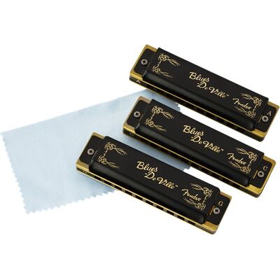 Fender Blues Deville szájharmonika-szett