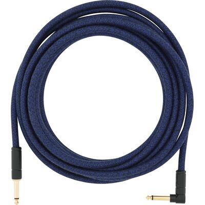 Fender Festival Hemp 5,5 m Blue pipás gitárkábel