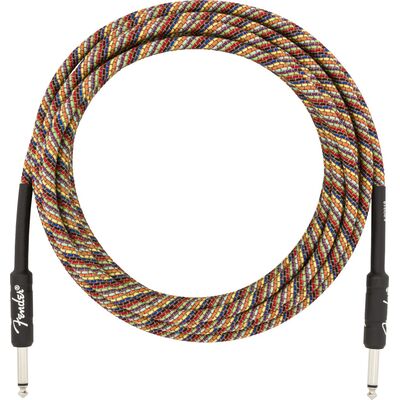 Fender Festival Hemp 5,5 m Rainbow gitárkábel