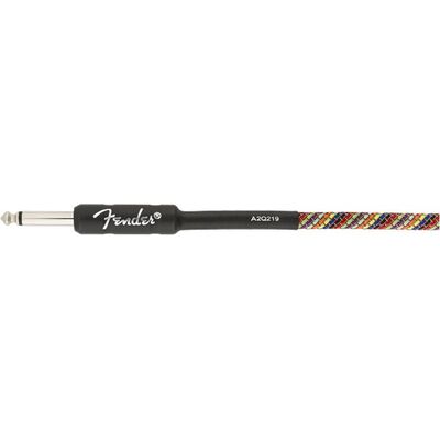 Fender Festival Hemp 5,5 m Rainbow gitárkábel