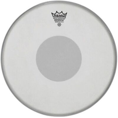 Remo BX-0113-10 Emperor X Coated Black Dot Bottom 13” pergődob bőr
