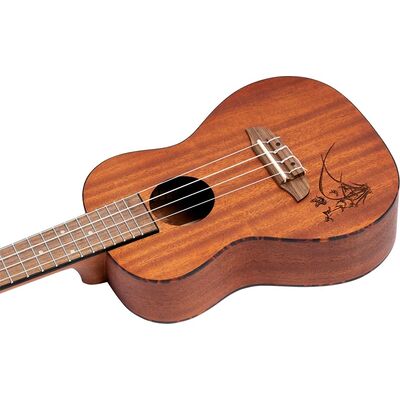 Ortega RU5MM-L balkezes koncert ukulele