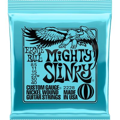 Ernie Ball 2228 Nickel Wound Mighty Slinky 8,5-40 elektromos gitárhúr