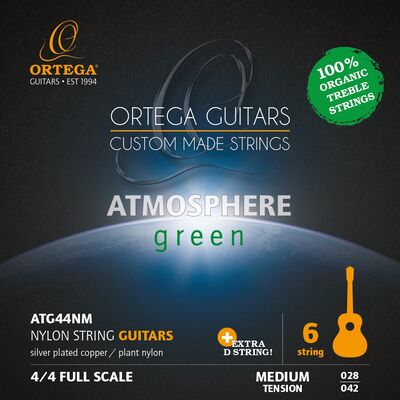 Ortega ATG44NM Medium Tension klasszikus gitárhúr