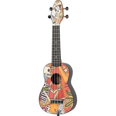 Ortega Keiki K2-EM szoprán ukulele