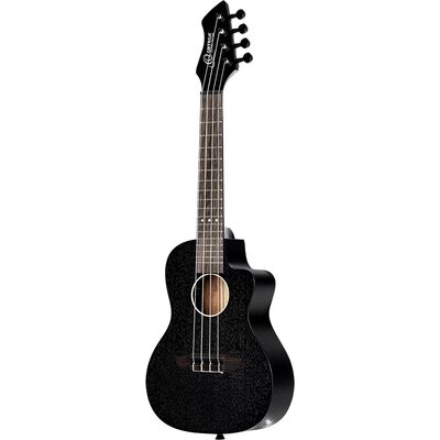 Ortega RUHZ-CE-SBK elektro-akusztikus koncert ukulele