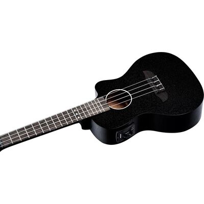 Ortega RUHZ-CE-SBK elektro-akusztikus koncert ukulele