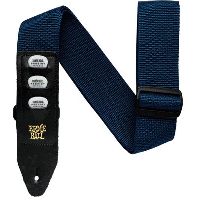 Ernie Ball 4236 Navy pengetőtartós gitárheveder