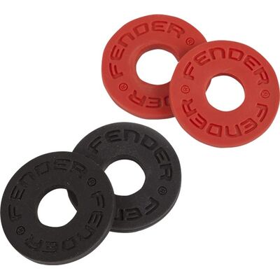 Fender Strap Blocks 4-Pack Black/Red hevederzár