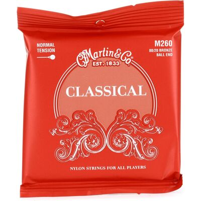 Martin M-260 Normal Tension klasszikus gitárhúr