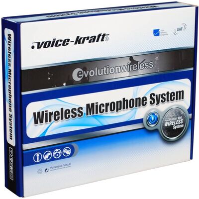 Voice-Kraft LS-970 vezetéknélküli dupla csíptetős mikrofon szett