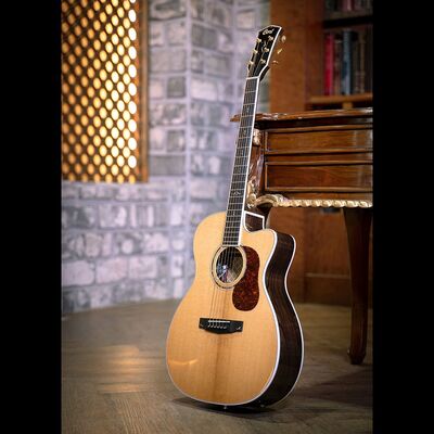 Cort Gold-OC8 Natural Glossy elektro-akusztikus gitár