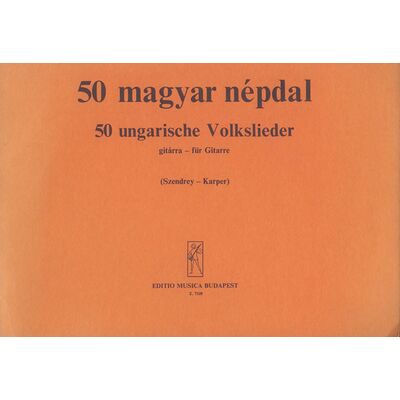 50 Magyar népdal - kotta