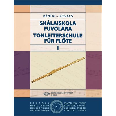 Bántai Vilmos, Kovács Gábor: Skálaiskola fuvolára 1 - kotta