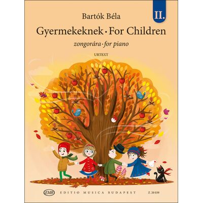 Bartók Béla: Gyermekeknek II. - kotta