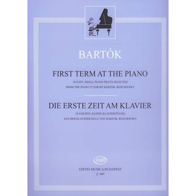 Bartók Béla: Kezdők zongoramuzsikája - kotta