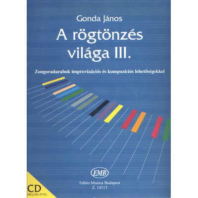 Gonda János: A rögtönzés világa 3 - kotta