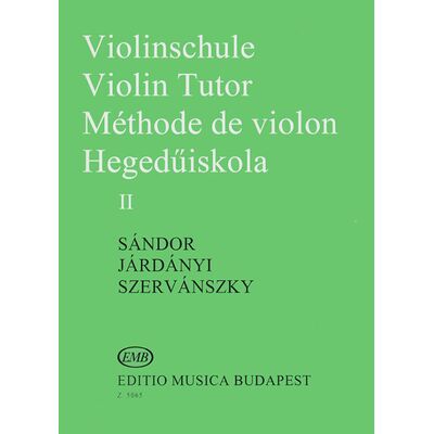 Hegedűiskola 2 (Járdányi Pál, Szervánszky Endre, Sándor Frigyes) - kotta