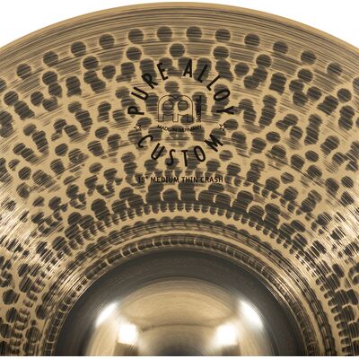 Meinl Pure Alloy Custom 18" Medium-Thin Crash beütő cintányér PAC18MTC