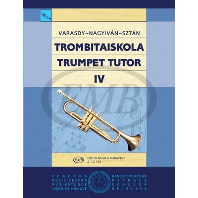 Trombitaiskola 4 (Varasdy Frigyes, Nagyiván Éva, Sztán István) - kotta