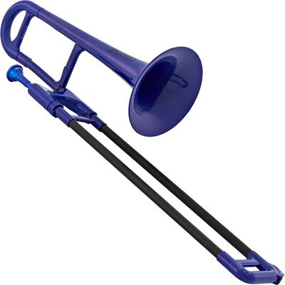 pBone (700.641) kék műanyag harsona