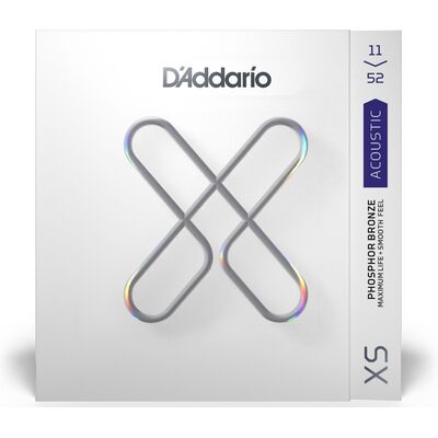 D'Addario XSAPB1152 Coated Phosphor Bronze 11-52 akusztikus gitárhúr
