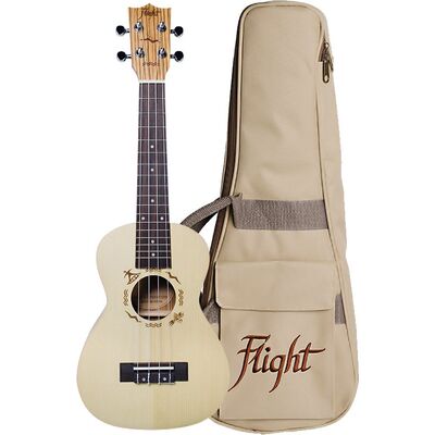 Flight DUC325 SP/ZEB koncert ukulele