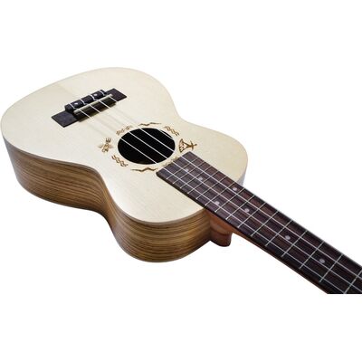 Flight DUC325 SP/ZEB koncert ukulele