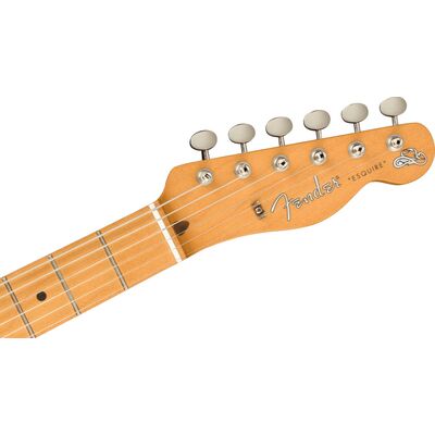 Fender Brad Paisley Road Worn Esquire Telecaster MN Black Sparkle elektromos gitár