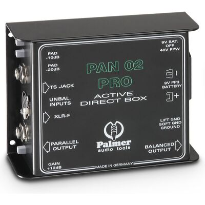Palmer PAN02PRO aktív DI-box