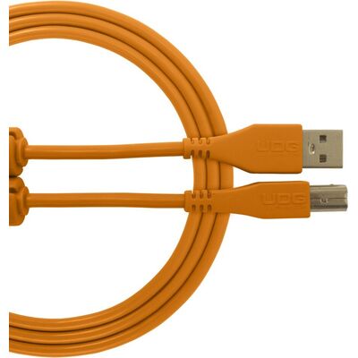 UDG Ultimate Audio Cable A-B narancs 1 m USB kábel