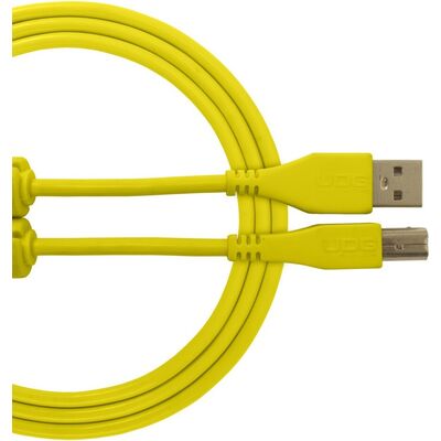UDG Ultimate Audio Cable A-B sárga 1 m USB kábel