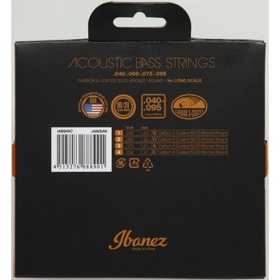 Ibanez IABS4XC Bronz 40-95 akusztikus basszusgitárhúr