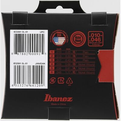 Ibanez IFAS6SL 11-50 köszörült elektromos gitárhúr