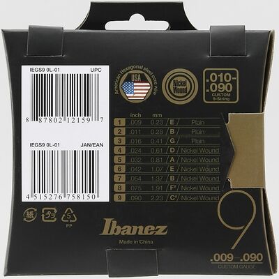 Ibanez IEGS9 09-75 9-húros elektromos gitárhúr