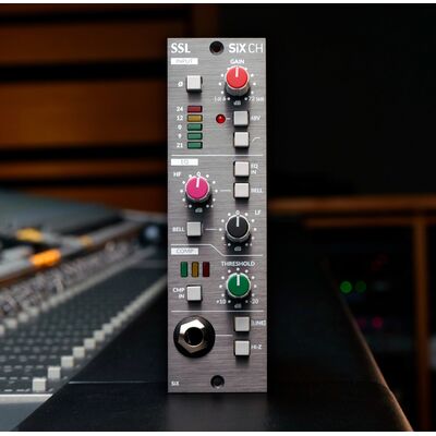 Solid State Logic SiX Channel Strip (SiX CH) felvételi csatorna modul