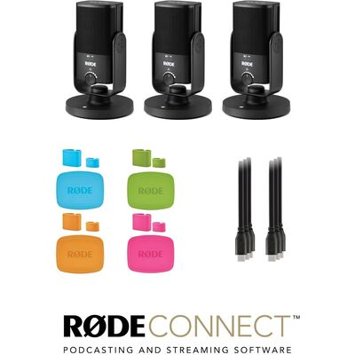 RODE NT-USB Mini podcast szett 3