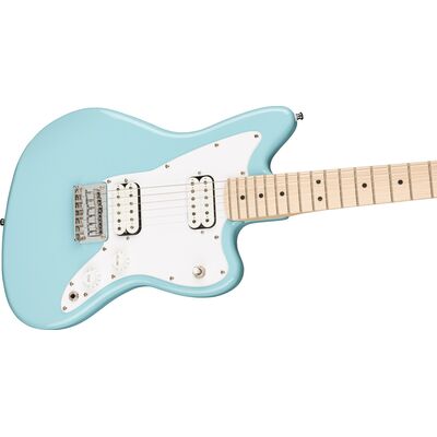 Squier Mini Jazzmaster HH MN Daphne Blue elektromos gitár