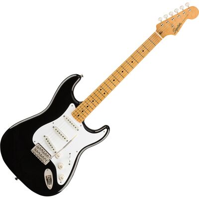 Squier Classic Vibe '50s Stratocaster MN Black elektromos gitár