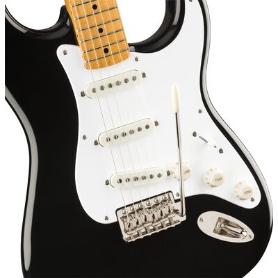 Squier Classic Vibe '50s Stratocaster MN Black elektromos gitár