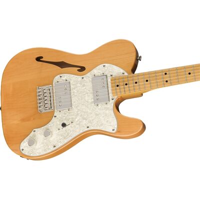 Squier Classic Vibe '70s Thinline Telecaster MN Natural elektromos gitár