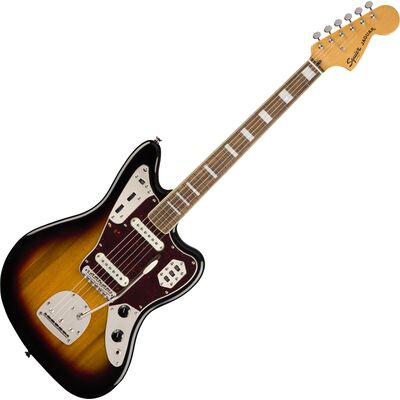 Squier Classic Vibe '70s Jaguar LRL 3-Color Sunburst elektromos gitár