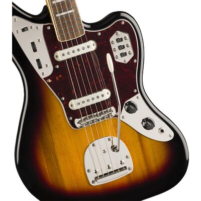 Squier Classic Vibe '70s Jaguar LRL 3-Color Sunburst elektromos gitár