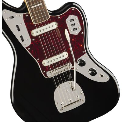 Squier Classic Vibe '70s Jaguar LRL Black elektromos gitár