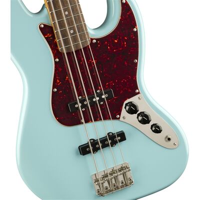 Squier Classic Vibe '60s Jazz Bass LRL Daphne Blue basszusgitár