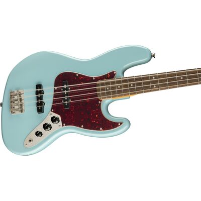 Squier Classic Vibe '60s Jazz Bass LRL Daphne Blue basszusgitár