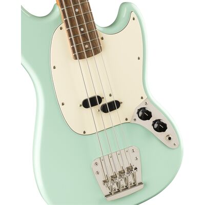 Squier Classic Vibe '60s Mustang Bass Surf Green elektromos basszusgitár