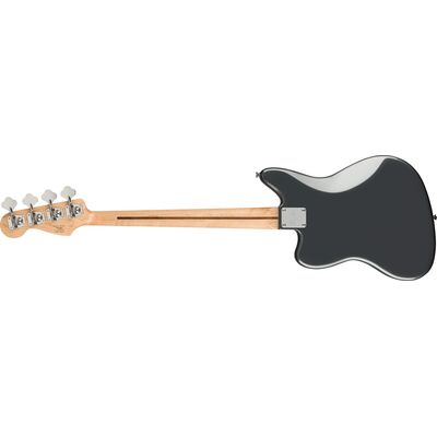 Squier Affinity Jaguar Bass H LRL Charcoal Frost Metallic elektromos basszusgitár