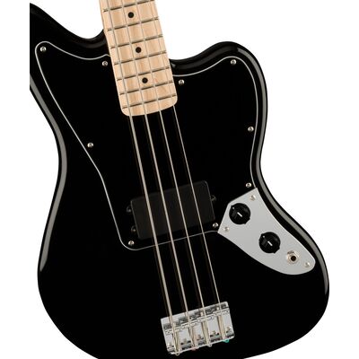 Squier Affinity Jaguar Bass H MN Black elektromos basszusgitár