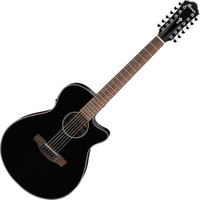 Ibanez AEG5012-BKH elektro-akusztikus gitár